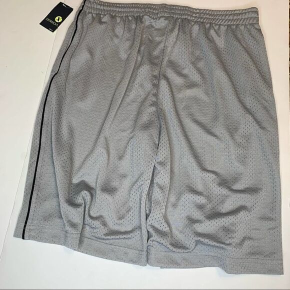 Xersion Grey Mesh Athletic Shorts - Picture 6 of 6
